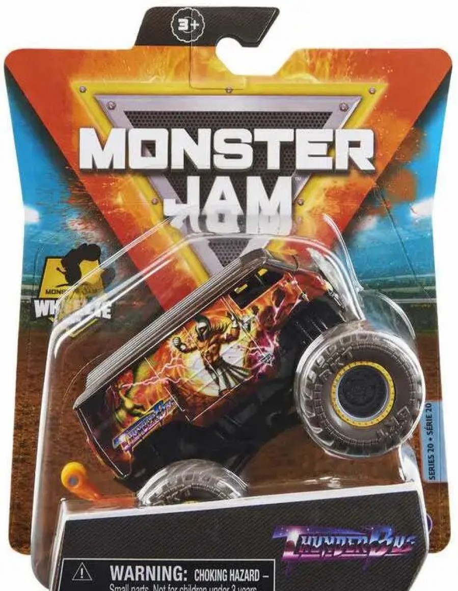 All Brands Spin Master | Monster Jam Series 20 Thunder Bus Diecast Car