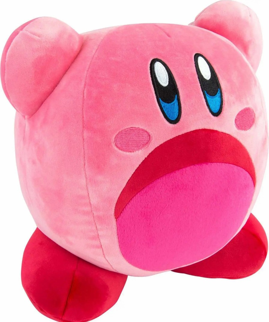 All Brands Tomy International | Kirby 13-Inch Mega Mocchi- Mocchi- Plush [Inhaling] (Pre-Order Ships February)