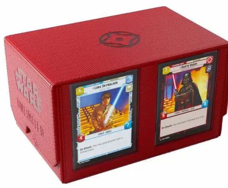 All Brands Gamegenic | Trading Card Game Star Wars: Unlimited Red Double Deck Pod (Pre-Order Ships March)