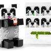 All Brands Mattel | Minecraft Diamond Level Panda Exclusive Action Figure