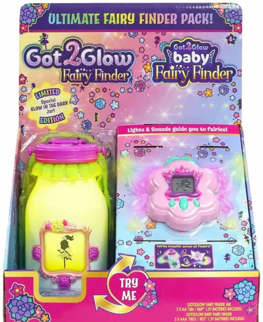 All Brands WowWee | Got2Glow Fairy Finder & Baby Fairy Finder Exclusive Ultimate Pack