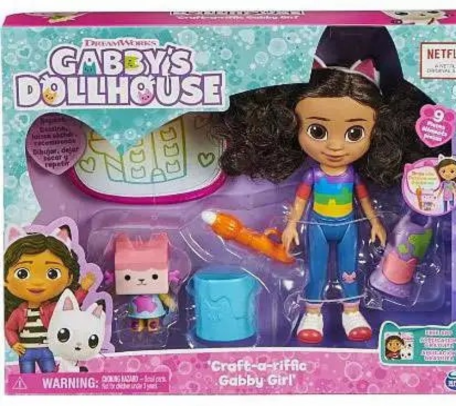 All Brands Spin Master | Gabby'S Dollhouse Deluxe Craft Gabby Girl Collectible Doll