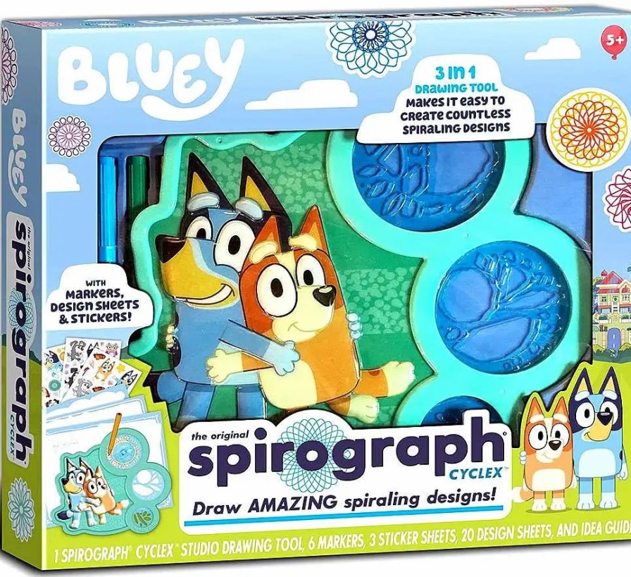 All Brands Play Monster | Bluey Spirograph Activity Set