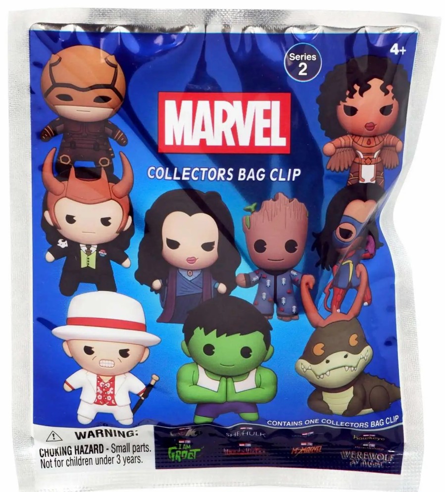 All Brands Monogram | 3D Figural Keyring Series 2 Marvel Tv Mystery Box [1 Random Figure]