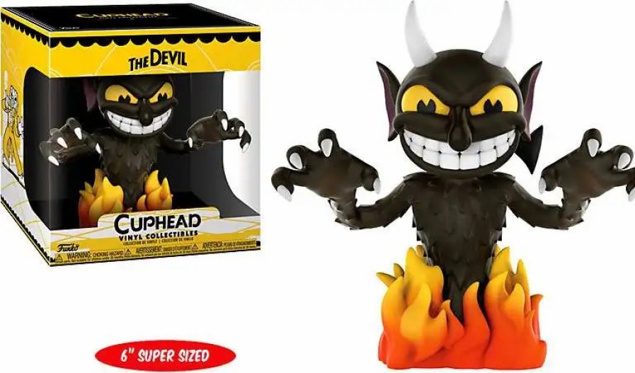 All Brands Funko | Cuphead Funko Games The Devil 6-Inch Vinyl Figure [Super-Sized]