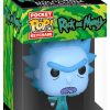 All Brands Funko | Funko Rick & Morty Pocket Pop! Hologram Rick Clone Keychain