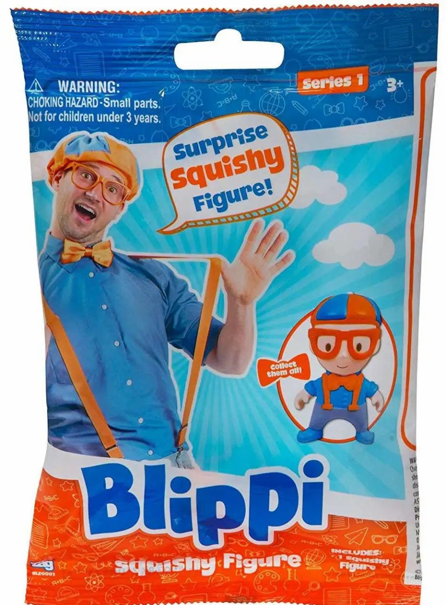 All Brands ZAG | Blippi Series 1 Squishy Figure Mystery Pack