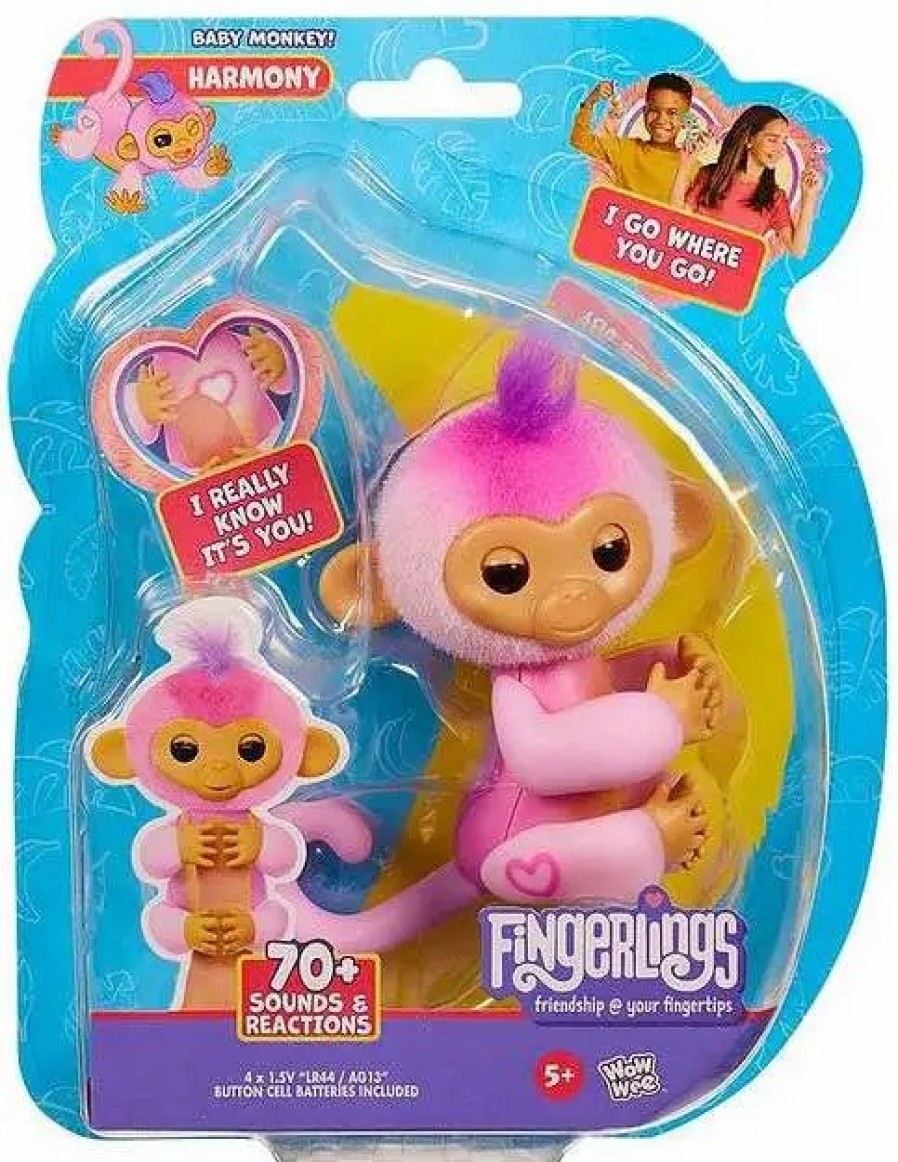 All Brands WowWee | Fingerlings Baby Monkey Harmony Figure [2023]