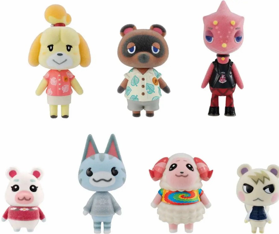 All Brands Bandai Japan | Animal Crossing New Horizons Tomodachi Doll Vol 1 Villager Collection 2.2-Inch Box Of 8 Mini Figures