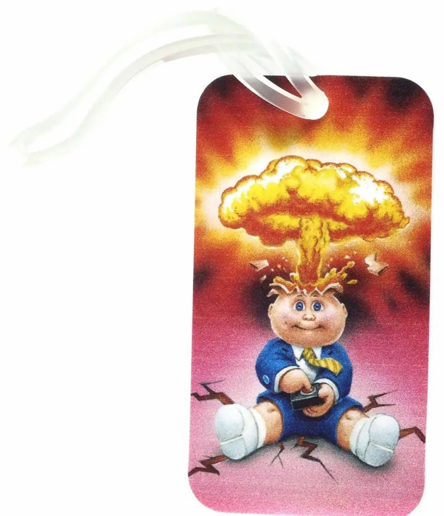 All Brands Topps | Garbage Pail Kids Topps 2021 Series 1 Adam Bomb Luggage Tag