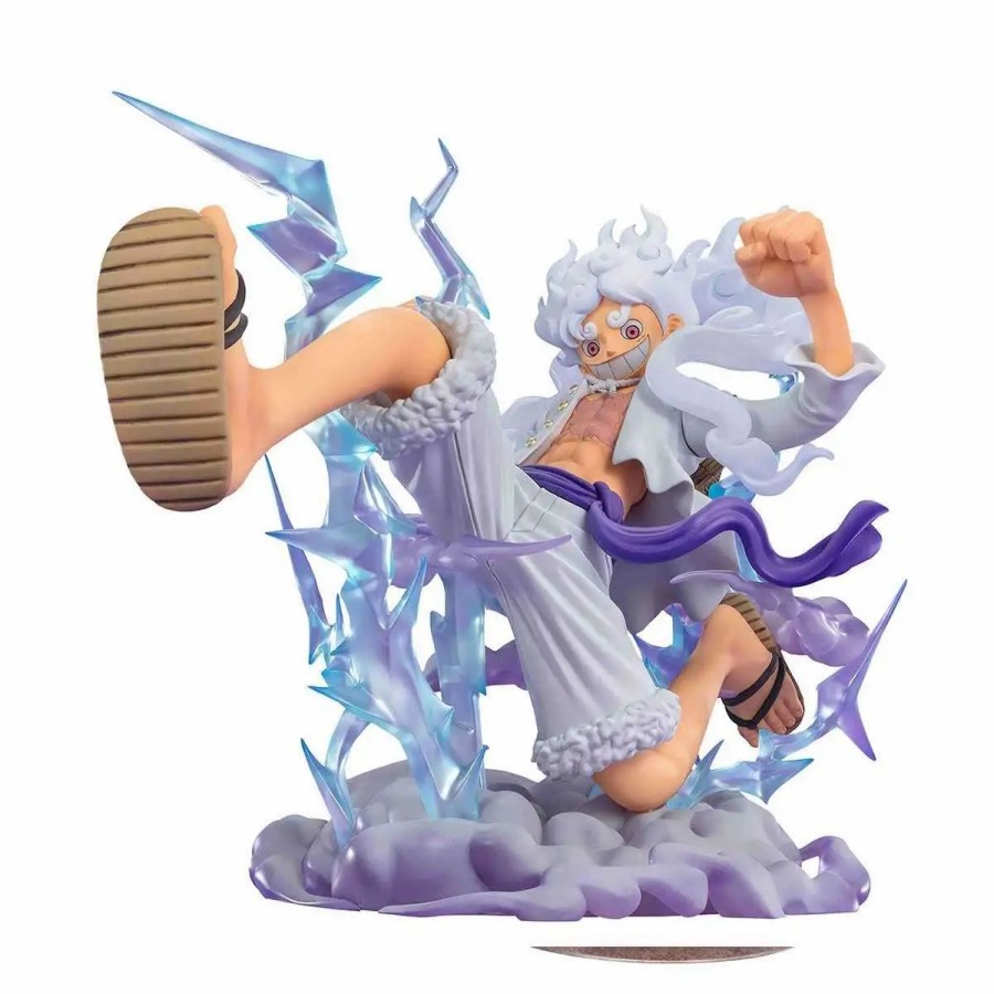 All Brands Tamashii Nations | Tamashii Nations One Piece Extra Battle Figuarts Zero Monkey D. Luffy Collectable Figure [Gear 5 Gigant Version] (Pre-Order Ships May 2024)