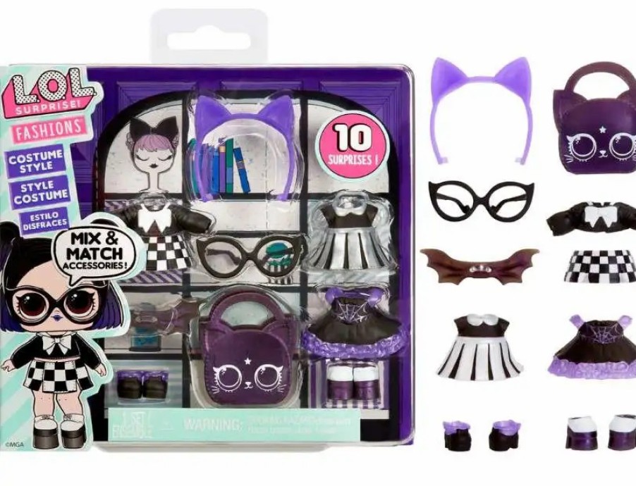 All Brands MGA Entertainment | Lol Surprise Fashions Costume Style Mini Doll Mix & Match Accessories Pack [10 Surprises!]