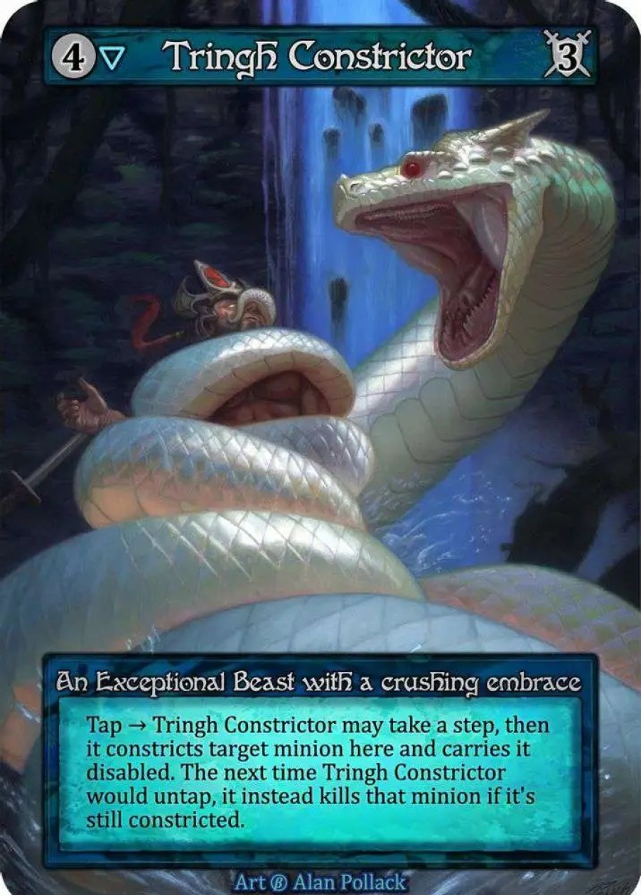 All Brands Erik's Curiosa Ltd | Trading Card Game Sorcery: Contested Realm Beta Exceptional Tringh Constrictor