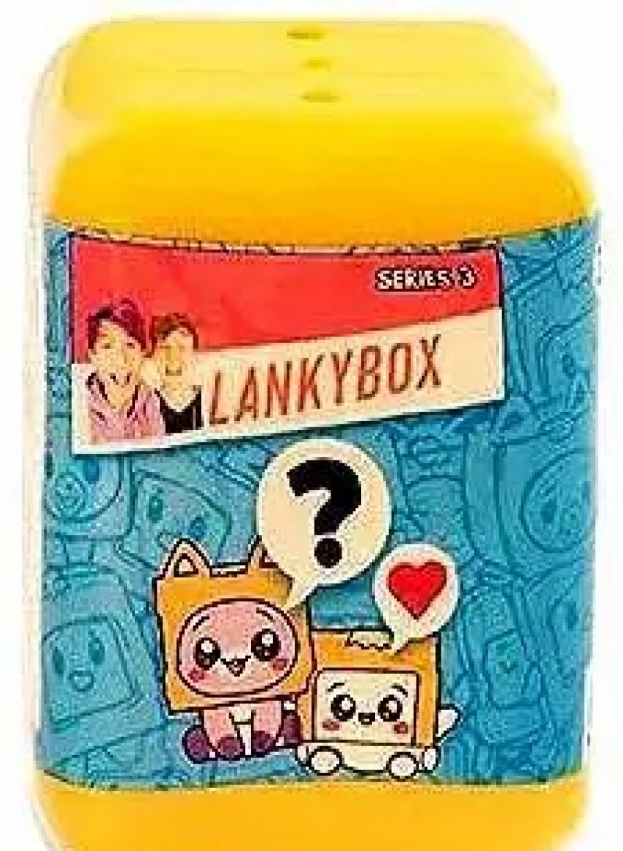 All Brands Bonkers Toy Co. | Lankybox Series 3 Squishy Mystery Pack [1 Random Figure]