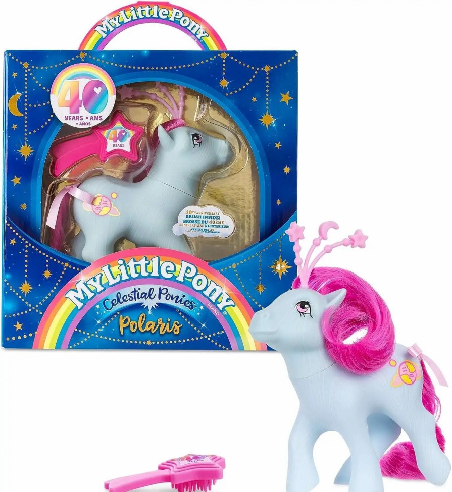 All Brands Basic Fun | My Little Pony 40Th Anniversary Celestial Ponies Polaris Figure