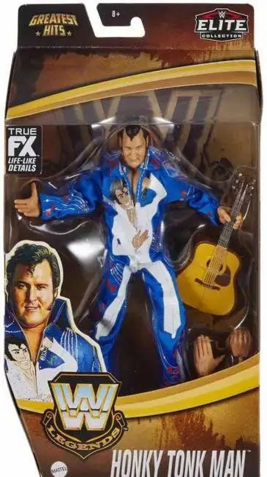 All Brands Mattel Toys | Wwe Wrestling Elite Collection Legends Greatest Hits Honkey Tonk Man Action Figure