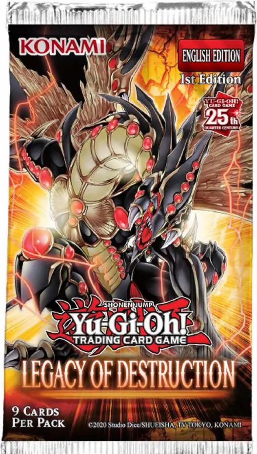 All Brands Konami | Yugioh Trading Card Game Legacy Of Destruction Booster Pack [9 Cards] (Pre-Order Ships April)