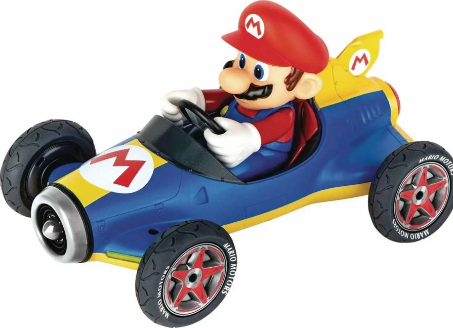 All Brands Carrera of America | Super Mario Bros. Mario Kart Mario Mach 8 Kart Remote Control Car (Pre-Order Ships April)