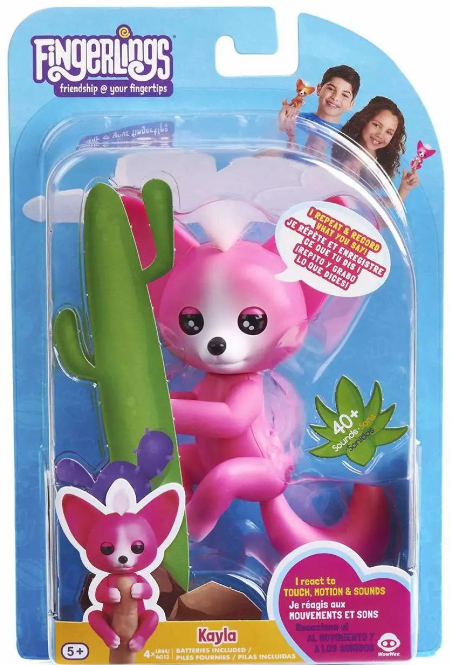 All Brands WowWee | Fingerlings Baby Fox Kayla Figure