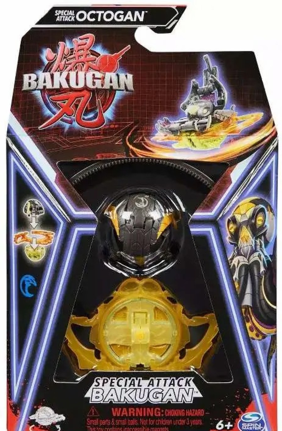 All Brands Spin Master | Bakugan 2023 Special Attack Octogan [Includes Online Roblox Game Code!]