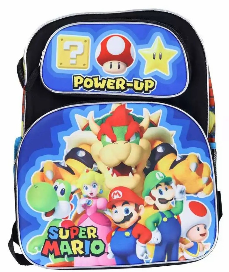 All Brands Accessory Innovations | Super Mario 3D Molded 16-Inch Backpack