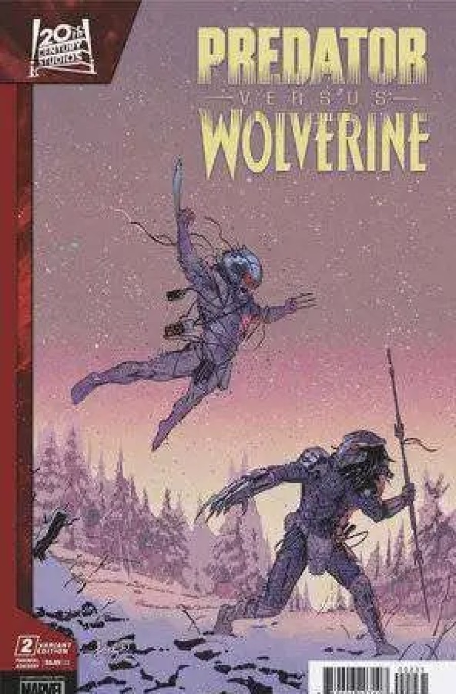 All Brands Marvel Comics | Marvel Predator Vs. Wolverine #2 Comic Book [1:25 Fernandez Incentive]