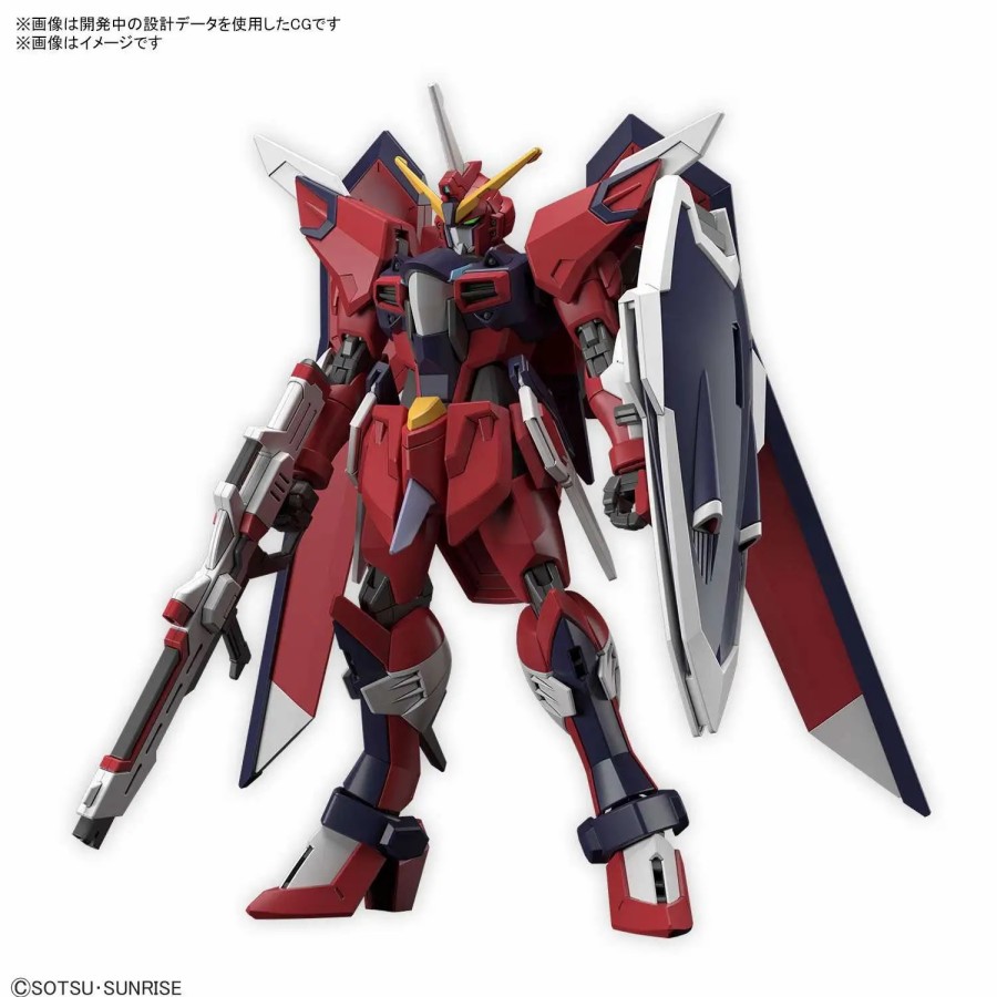 All Brands Bandai Hobby | Gundam Seed Freedom High Grade Universal Century Immortal Justice Gundam 1/144 Model Kit #244 (Pre-Order Ships January)