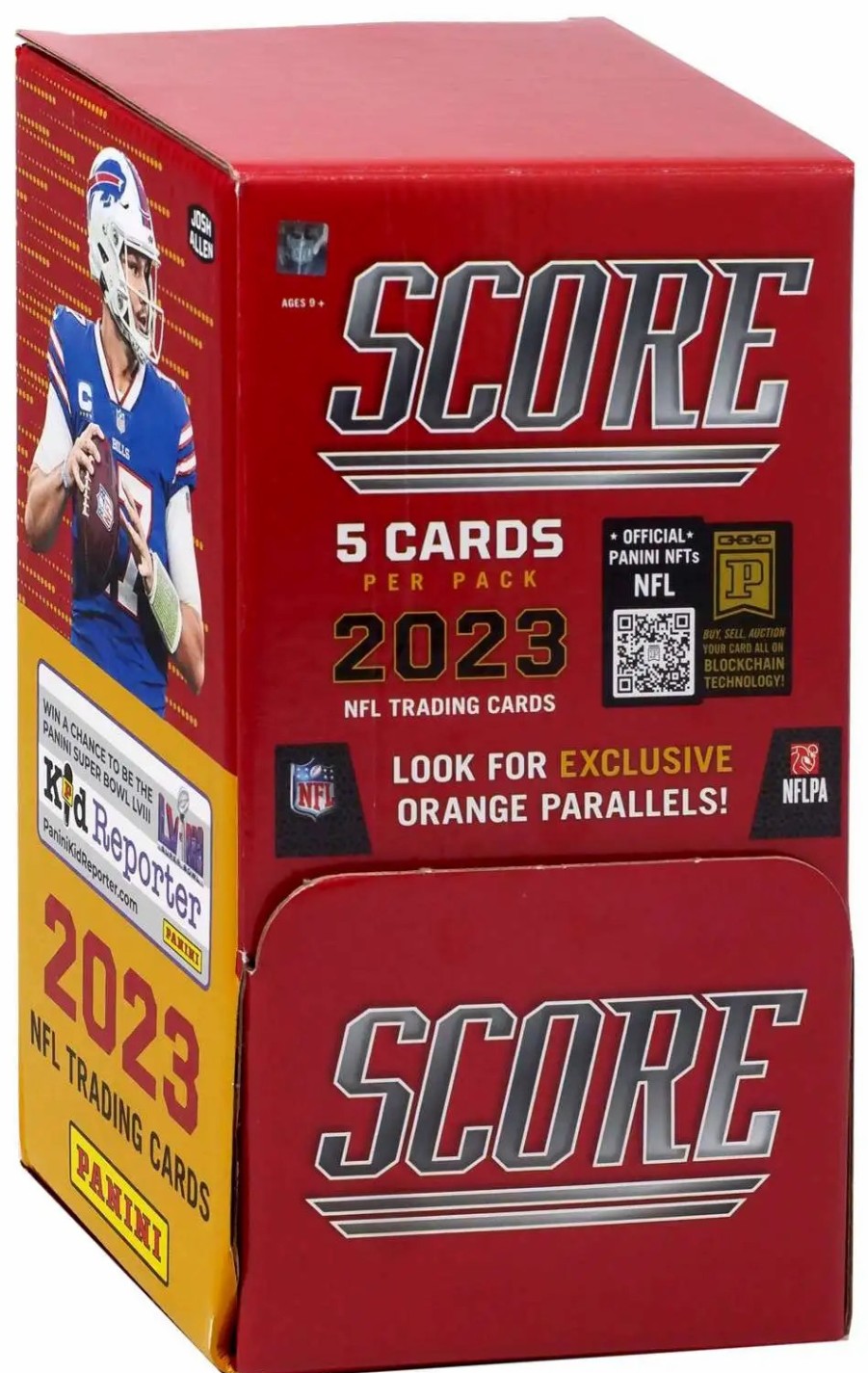 All Brands Panini | Nfl Panini 2023 Score Football Trading Card Gravity Feed Box [48 Packs]