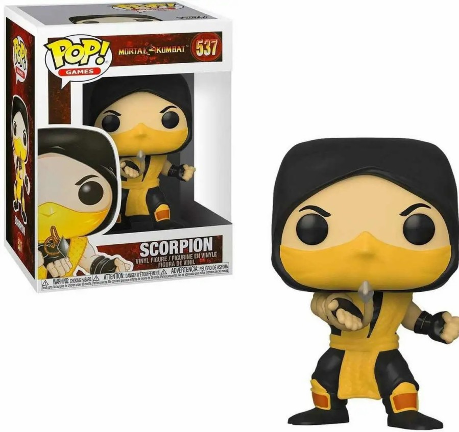 All Brands Funko | Funko Mortal Kombat Pop! Games Scorpion Vinyl Figure #537