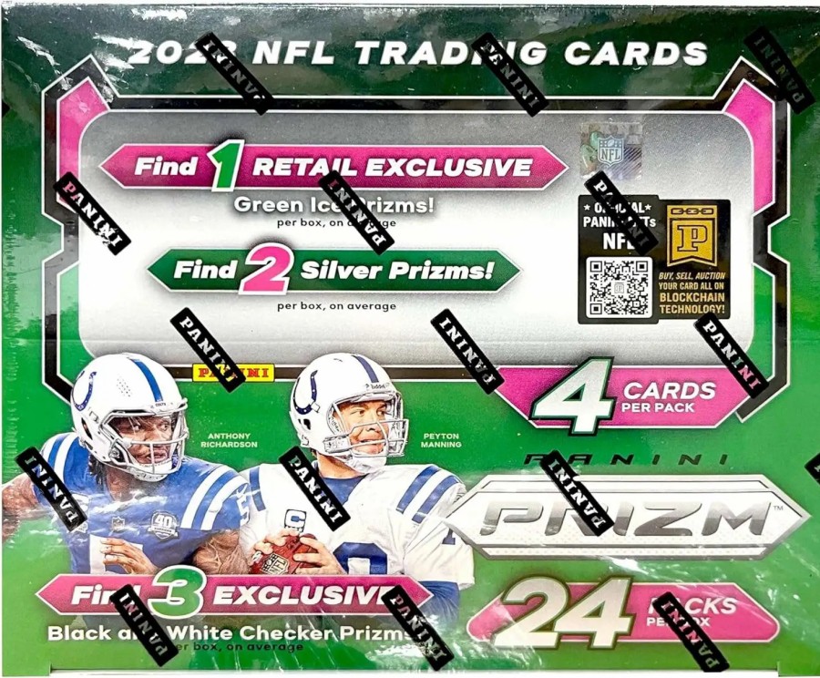 All Brands Panini | Nfl Panini 2023 Prizm Football Trading Card Retail Box [12 Packs] (Pre-Order Ships )