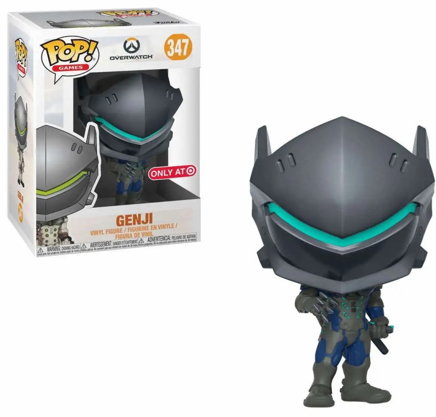 All Brands Funko | Funko Overwatch Pop! Games Genji Exclusive Vinyl Figure #347 [Carbon Fiber]