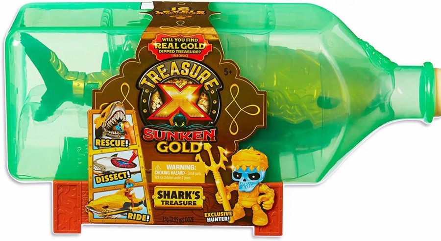 All Brands Moose Toys | Treasure X Series 5 Sunken Gold Shark'S Treasure Playset [Regular Version]