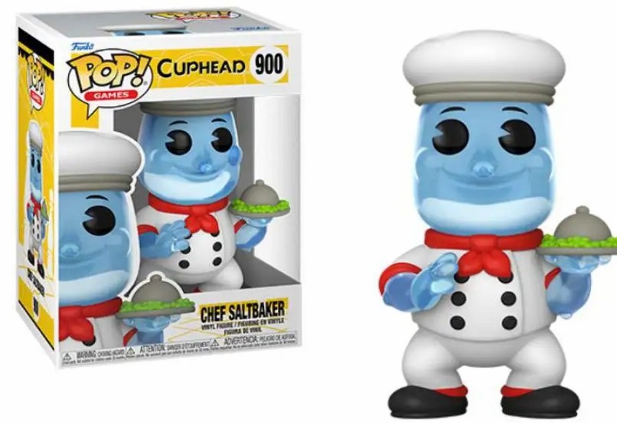 All Brands Funko | Funko Cuphead Pop! Games Chef Saltbaker Vinyl Figure #900 [Regular Version]