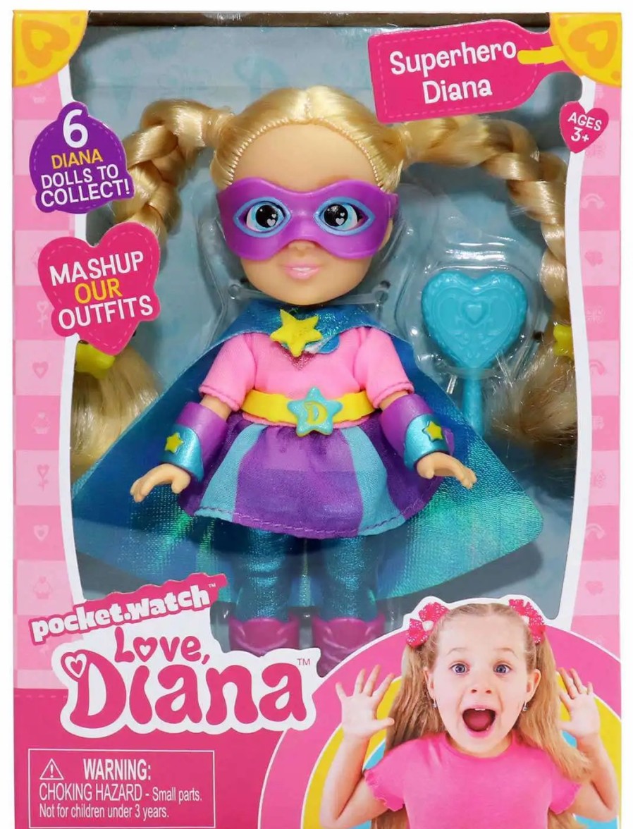 All Brands Headstart | Love, Diana Superhero Diana 6-Inch Doll [Damaged Package]