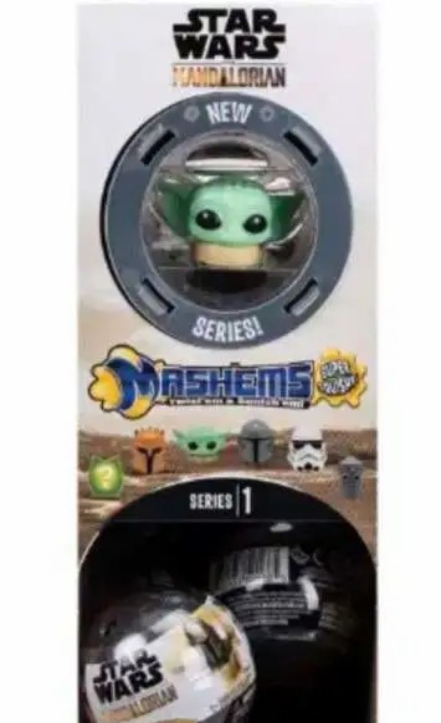 All Brands Tech4Kids | Star Wars Mashems Series 1 The Mandalorian Mystery Box [20 Packs]