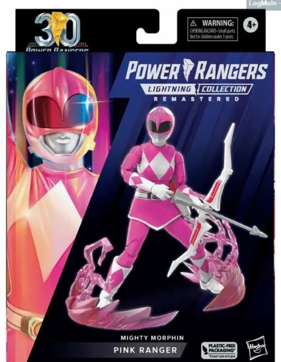 All Brands Hasbro Toys | Power Rangers Lightning Collection Mighty Morphin Pink Ranger Action Figure [Remastered] (Pre-Order Ships February)