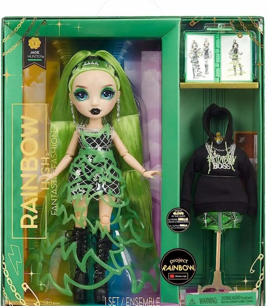 All Brands MGA Entertainment | Rainbow High Fantastic Fashion Jade Hunter Fashion Doll