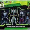 All Brands Bandai America | Ben 10 Omniverse Pettaliday, Driba, Blukic & Solid Plugg Exclusive Action Figure 4-Pack