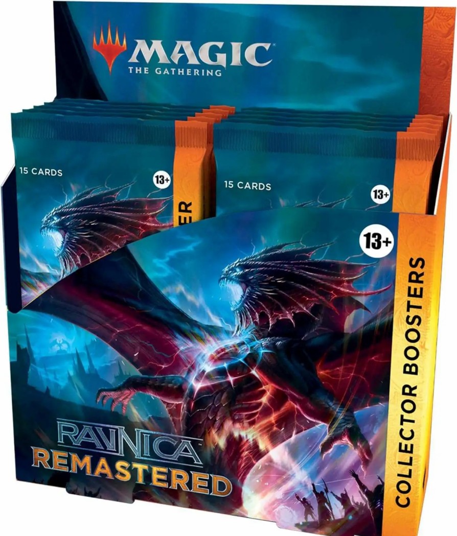 All Brands Wizards of the Coast | Mtg Trading Card Game Ravnica Remastered Collector Booster Box [12 Packs]