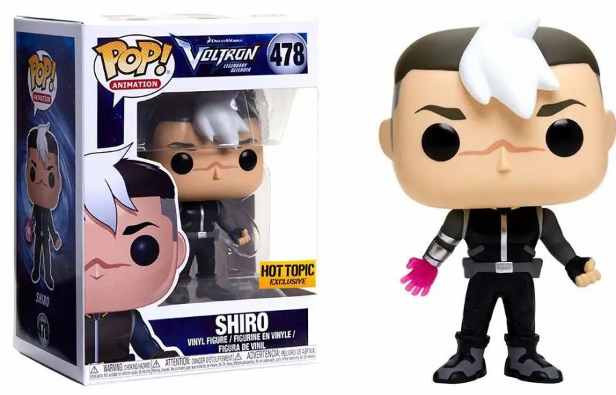 All Brands Funko | Funko Voltron Pop! Animation Shiro Exclusive Vinyl Figure #478 [Glow-In-The-Dark]