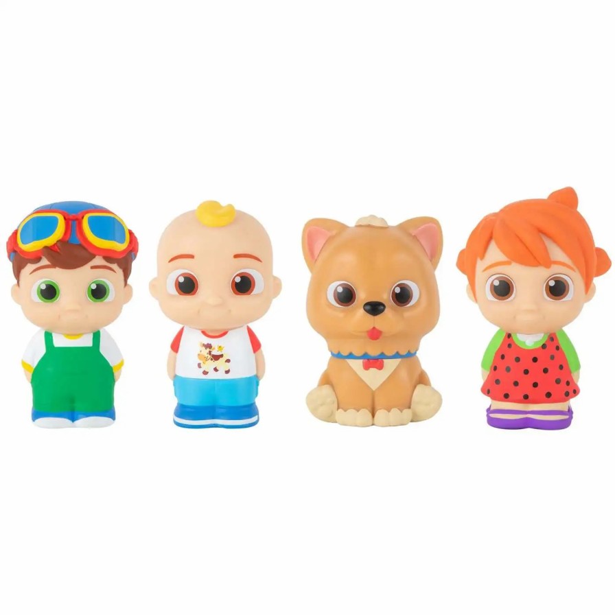 All Brands Jazwares | Cocomelon Jj & Family Action Figure 4-Pack