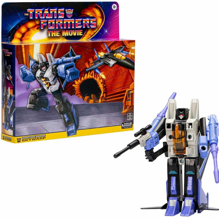 All Brands Hasbro | Transformers The Movie Retro Skywarp Action Figure