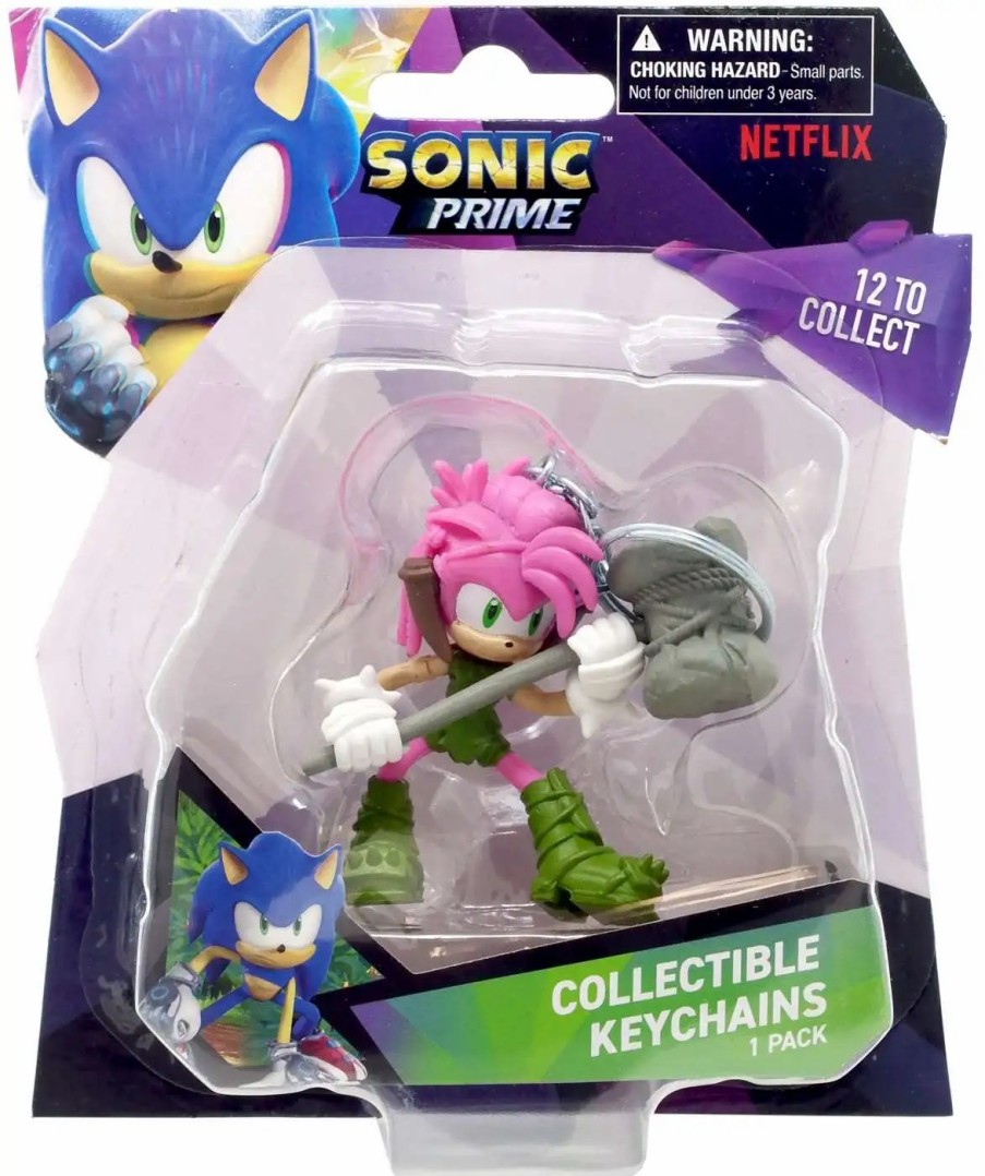 All Brands PMI | Sonic The Hedgehog Prime Amy 2.5-Inch Keychain