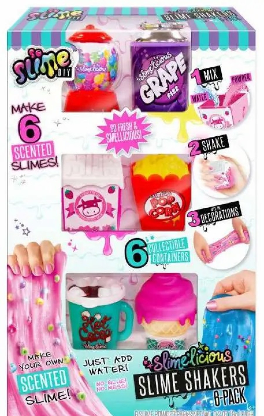 All Brands Canal Toys | So Slime Diy Slime Shakers Slime'Licious Exclusive 6-Pack [Scented]