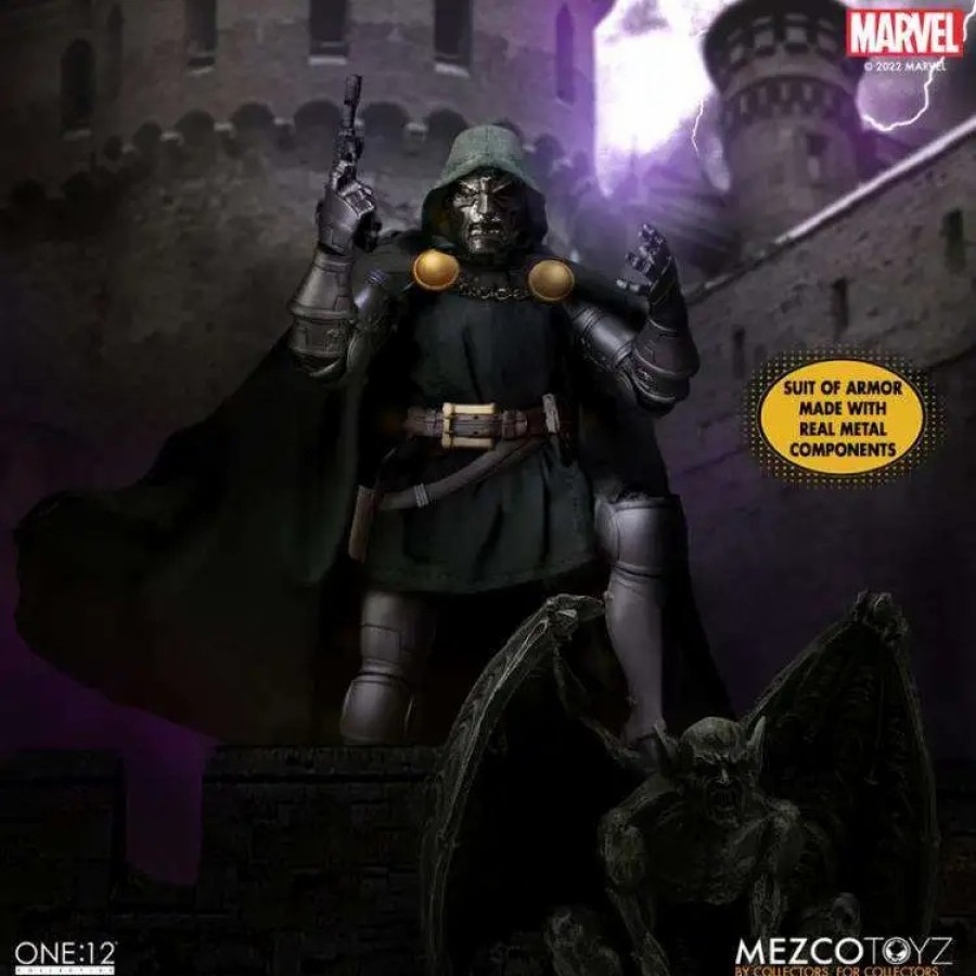 All Brands Mezco Toyz | Marvel One:12 Collective Doctor Doom Action Figure (Pre-Order Ships February)