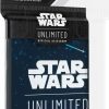 All Brands Gamegenic | Trading Card Game Star Wars: Unlimited Space Blue Art Card Sleeves [61 Art Sleeves +1 Clear Sleeve] (Pre-Order Ships March)