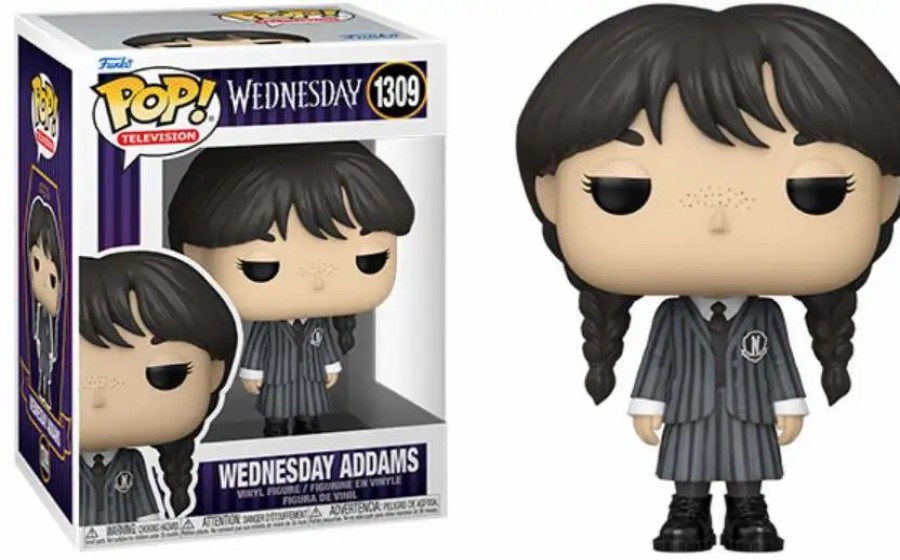 All Brands Funko | Funko Wednesday Addams Pop! Television Wednesday Vinyl Figure #1309 [Damaged Package]