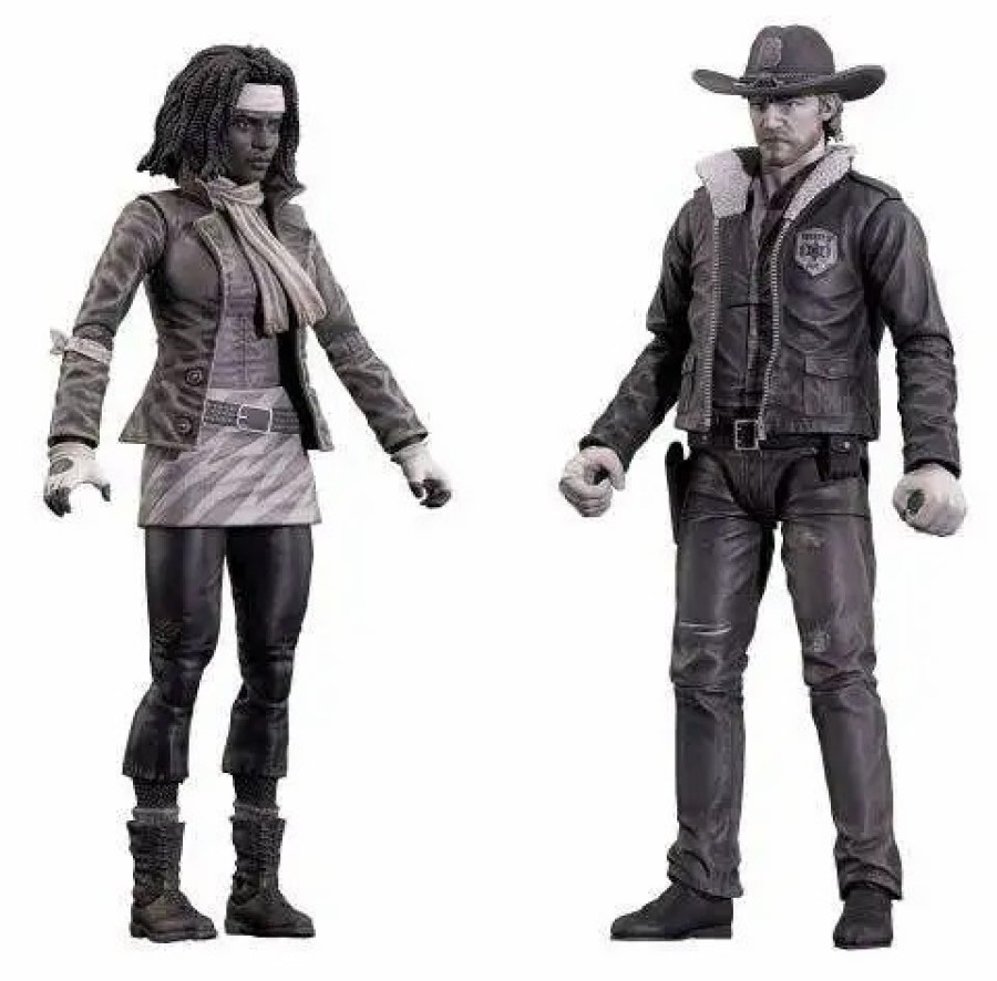 All Brands Diamond Select Toys | The Walking Dead Rick Grimes & Michonne Action Figure 2-Pack (Pre-Order Ships August)