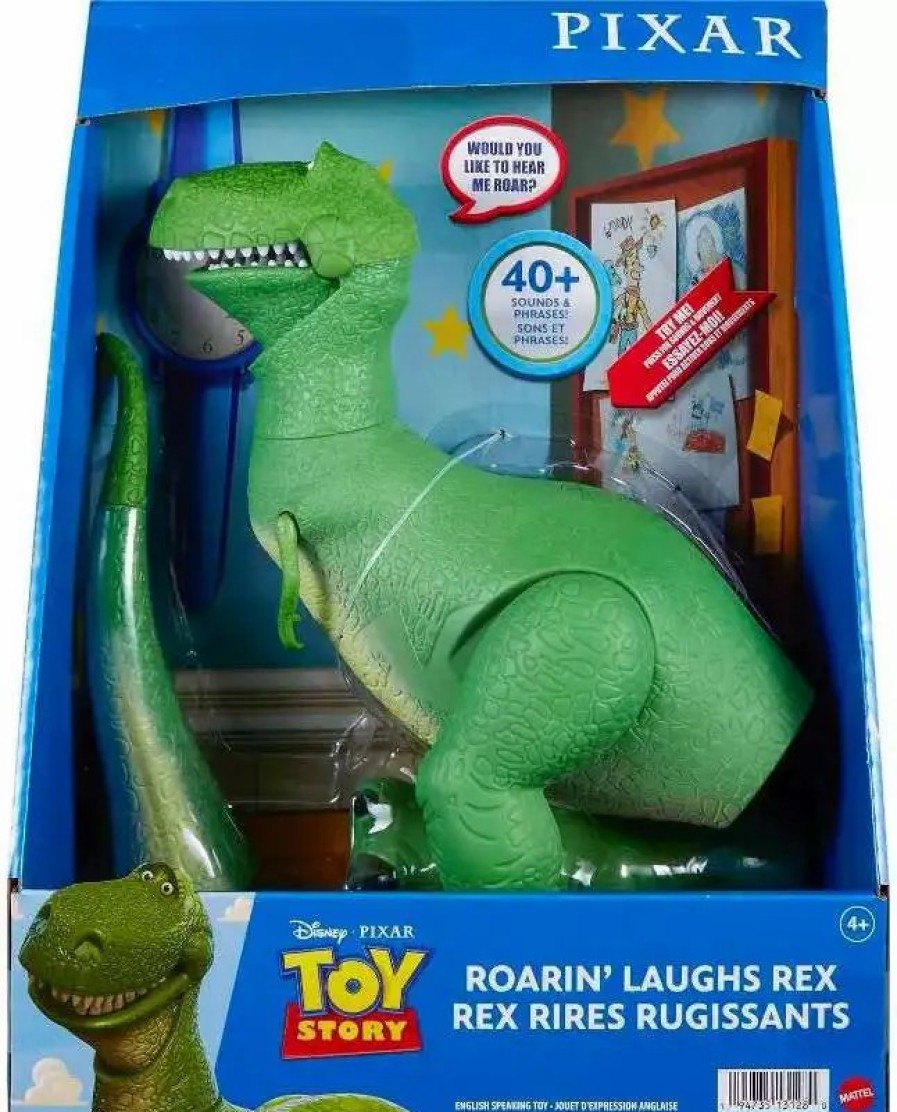 All Brands Mattel | Toy Story Roarin' Laughs Rex Talking Action Figure