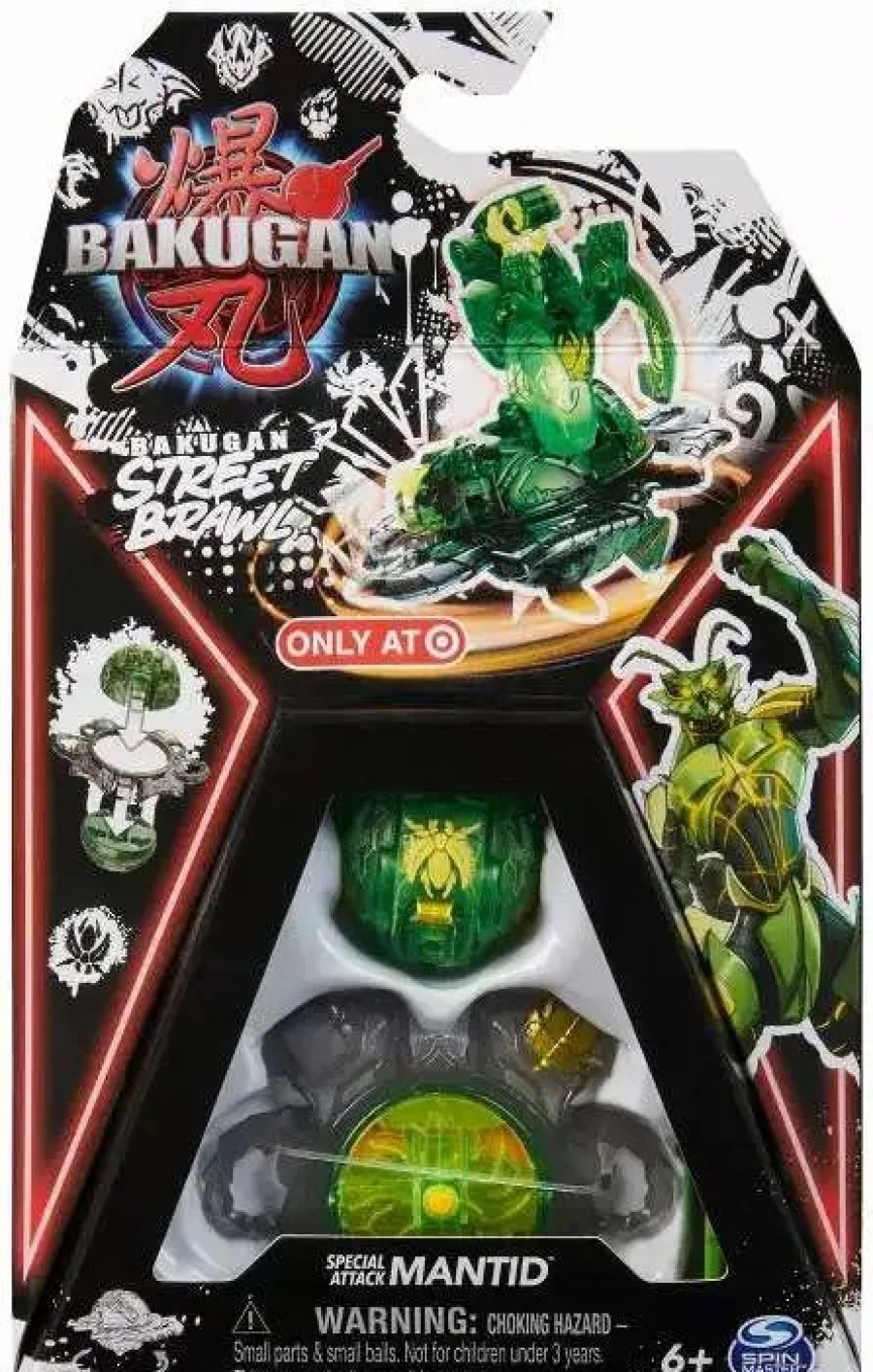 All Brands Spin Master | Bakugan Street Brawl Special Attack Mantid Exclusive